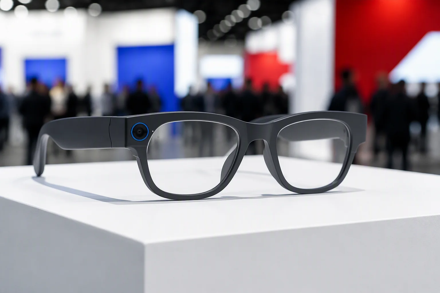 Editorial chart of smart glasses shipments with camera segment highlighted